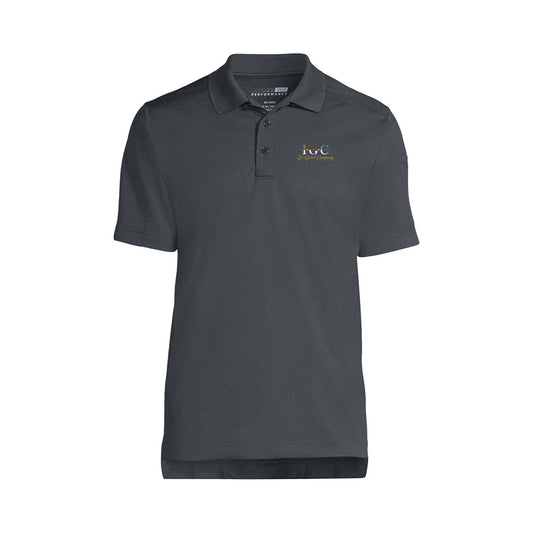 Moisture-Wicking Utility Polo with Pen Slot on Sleeve